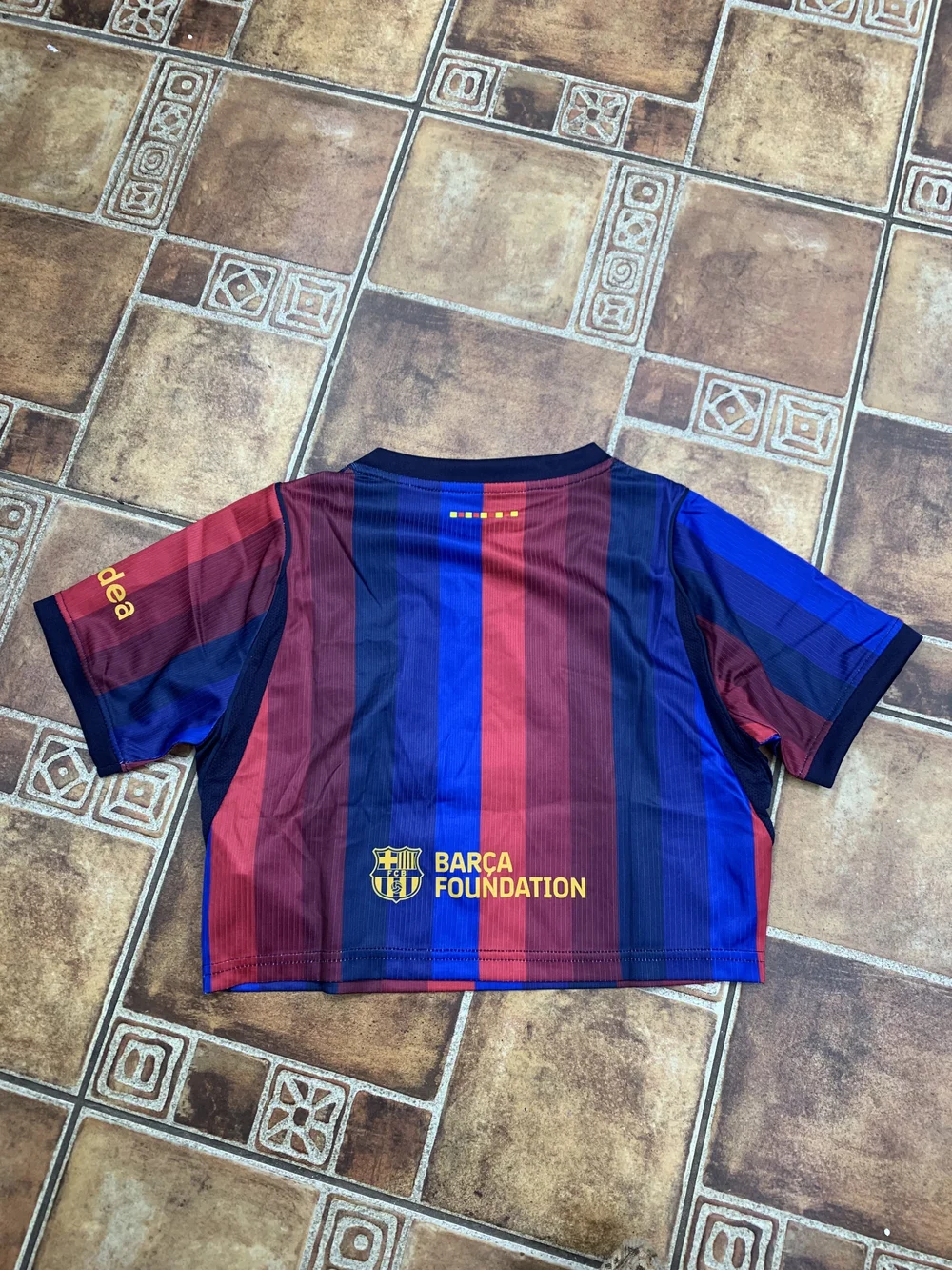 Nike Barcelona 2026/27 Women's Cropped Jersey Size L